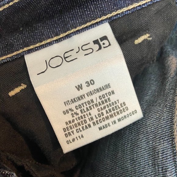 Joe’s Brand Skinny Visionnaire Jeans Size 30 - Picture 6 of 6